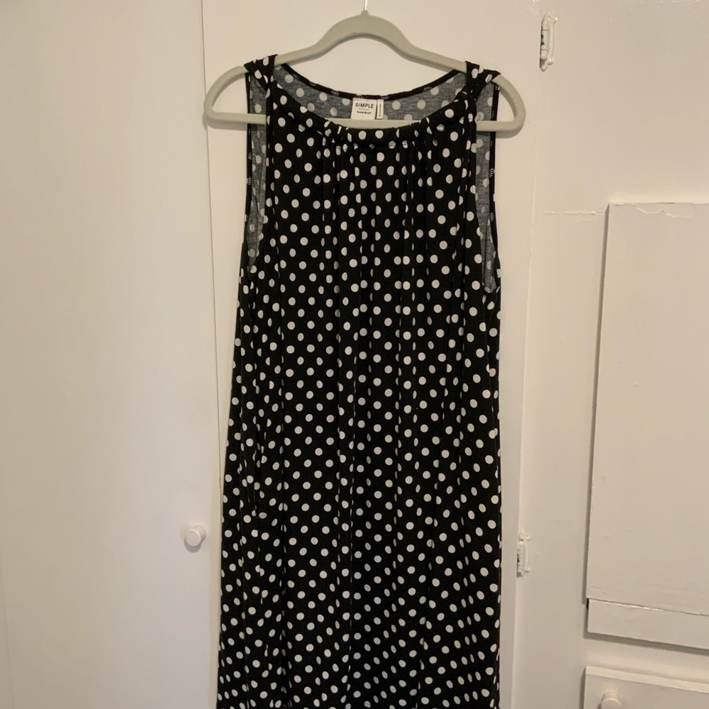 Polka Dot Swing Dress
